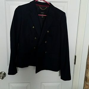 Double Breasted Navy Blazer
